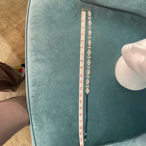 NEW - Cubic Zirconia wedding headband - Picture 4 of 7